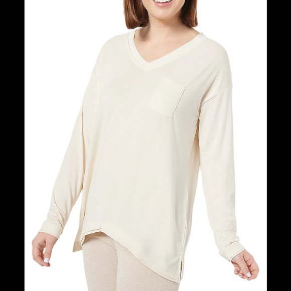 Koolaburra by UGG Essentials Long Sleeve Top Birch - Regular - Picture 1 of 1